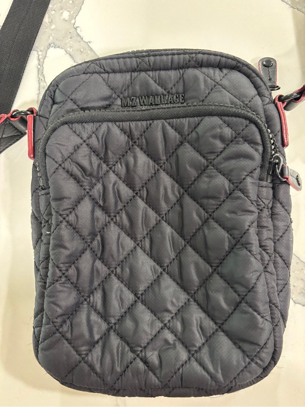 MZ Wallace Black small Quilted Crossbody Bag - Picture 2 of 13